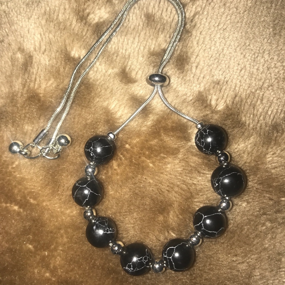 Onyx Gemstone bead bracelet